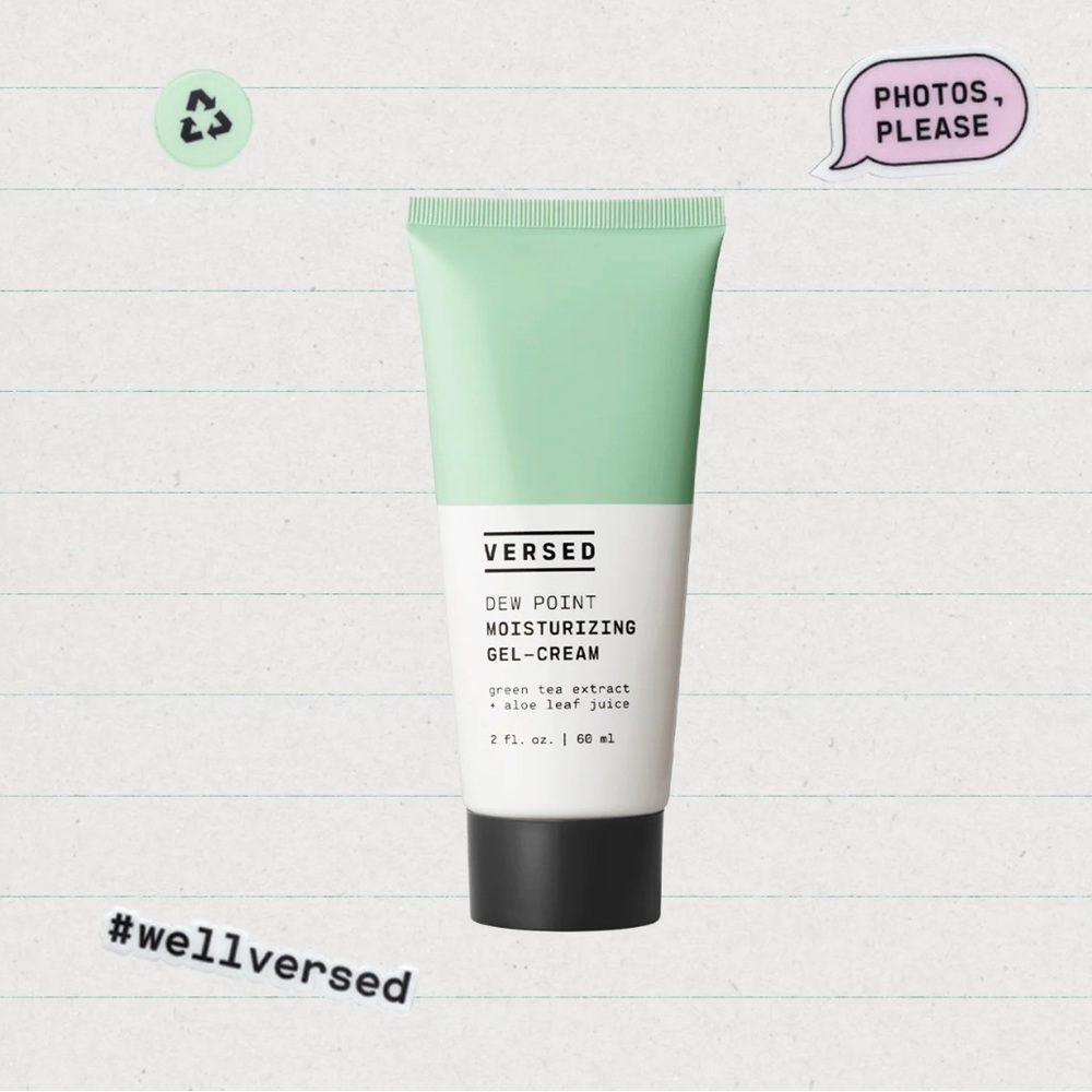 Nwot versed DEW POINT MOISTURIZING GEL-CREAM